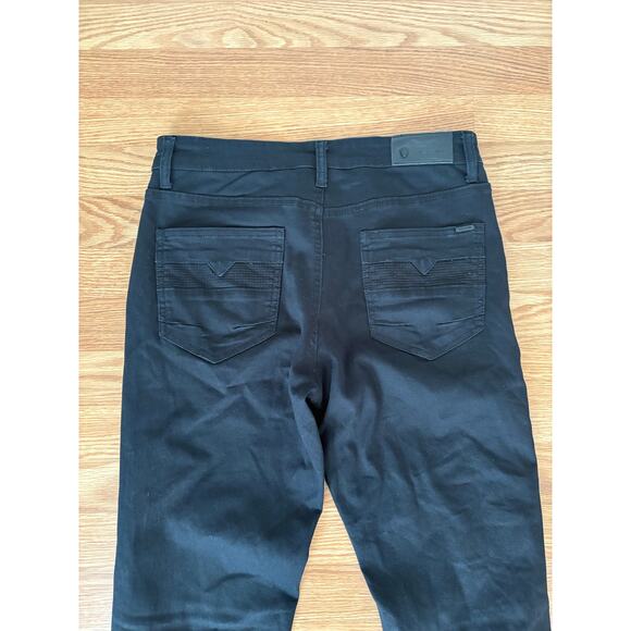 Fried Denim Men’s Black Jeans Sz 32/32 Slim Fit All Black - Picture 6 of 6